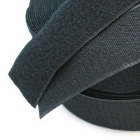 Лента контактная «Липучка» (черная, ширина 50 мм.) на метраж