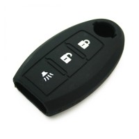Чехол ключа силиконовый для Nissan (3 кнопки)