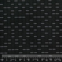 Жаккард оригинальный «SPR» на поролоне (черный, ширина 1,5 м., толщина 4 мм.) клеевое триплирование