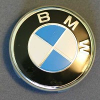 Колпачек колеса "BMW" (59мм) blu Bm-3