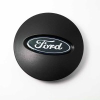 Колпачек колеса "Ford" new (75мм) черный